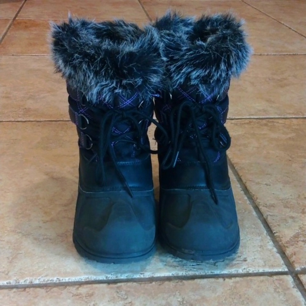 Snow boots kids youth size 5 - Picture 2 of 6
